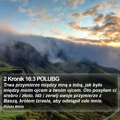 2 Kronik 16:3 POLUBG Bible Verse Image