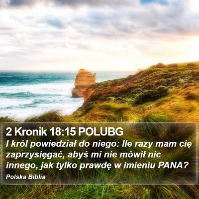 2 Kronik 18:15 POLUBG Bible Verse Image