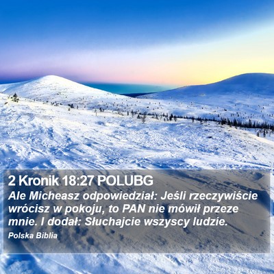2 Kronik 18:27 POLUBG Bible Verse Image
