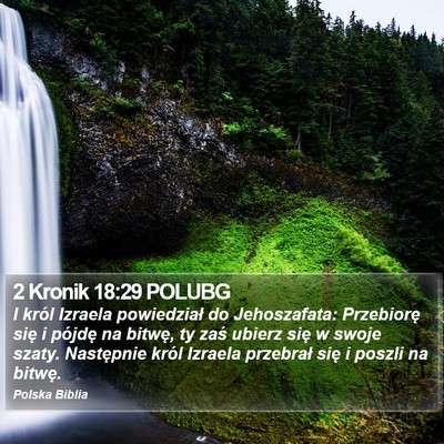 2 Kronik 18:29 POLUBG Bible Verse Image