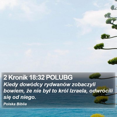 2 Kronik 18:32 POLUBG Bible Verse Image