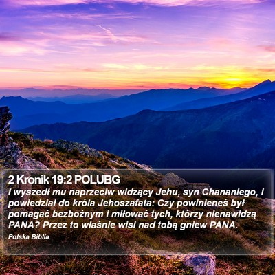 2 Kronik 19:2 POLUBG Bible Verse Image