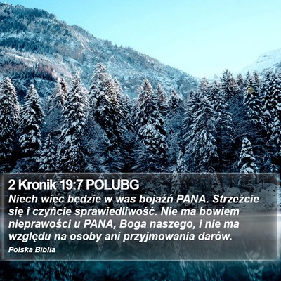 2 Kronik 19:7 POLUBG Bible Verse Image