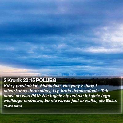 2 Kronik 20:15 POLUBG Bible Verse Image