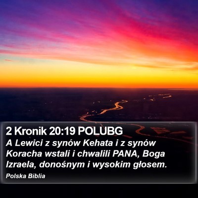 2 Kronik 20:19 POLUBG Bible Verse Image