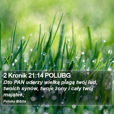 2 Kronik 21:14 POLUBG Bible Verse Image