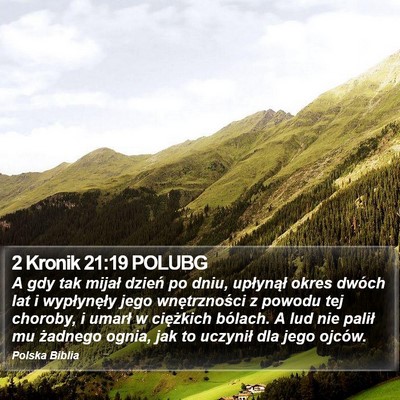 2 Kronik 21:19 POLUBG Bible Verse Image