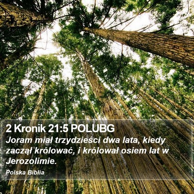 2 Kronik 21:5 POLUBG Bible Verse Image