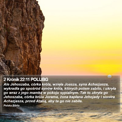 2 Kronik 22:11 POLUBG Bible Verse Image