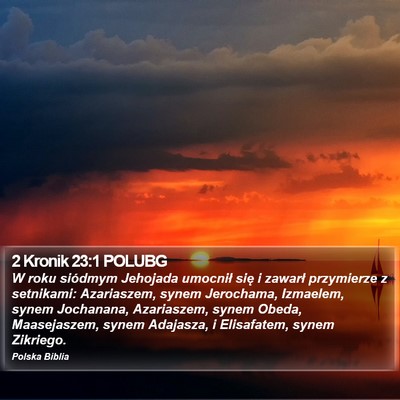 2 Kronik 23:1 POLUBG Bible Verse Image