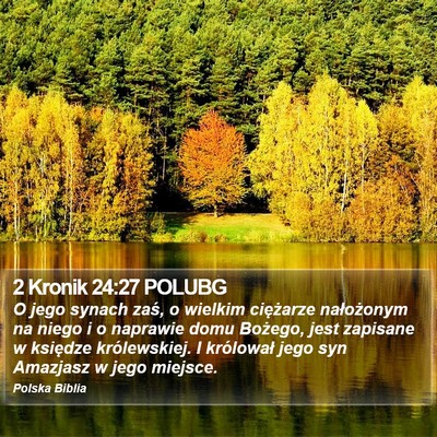 2 Kronik 24:27 POLUBG Bible Verse Image