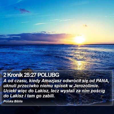 2 Kronik 25:27 POLUBG Bible Verse Image