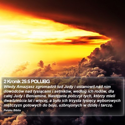 2 Kronik 25:5 POLUBG Bible Verse Image