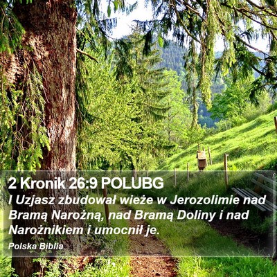 2 Kronik 26:9 POLUBG Bible Verse Image