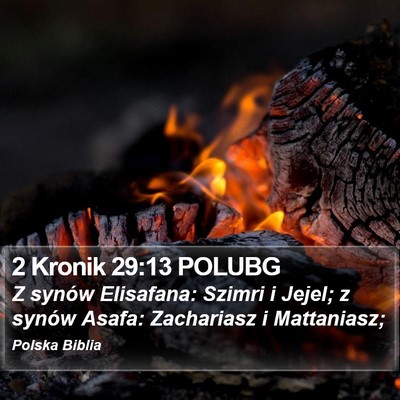 2 Kronik 29:13 POLUBG Bible Verse Image