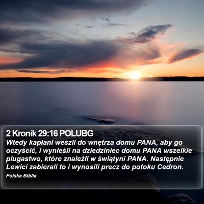 2 Kronik 29:16 POLUBG Bible Verse Image