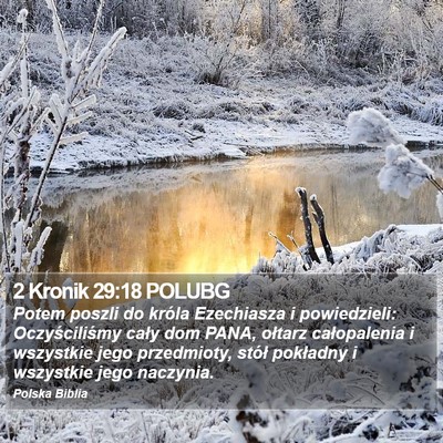 2 Kronik 29:18 POLUBG Bible Verse Image