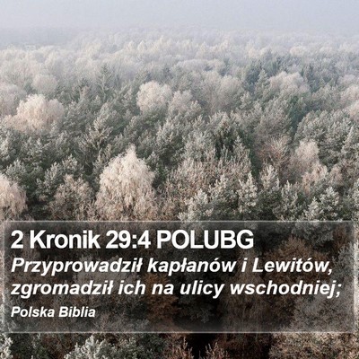 2 Kronik 29:4 POLUBG Bible Verse Image