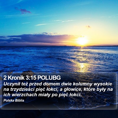 2 Kronik 3:15 POLUBG Bible Verse Image