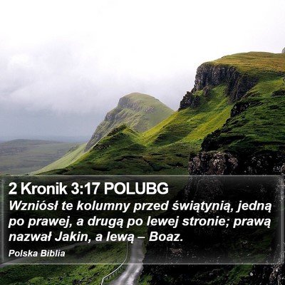 2 Kronik 3:17 POLUBG Bible Verse Image