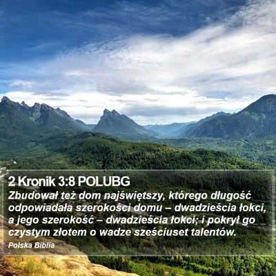 2 Kronik 3:8 POLUBG Bible Verse Image