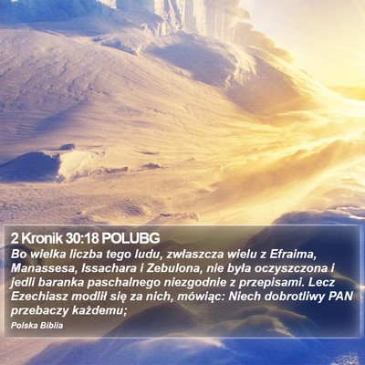 2 Kronik 30:18 POLUBG Bible Verse Image