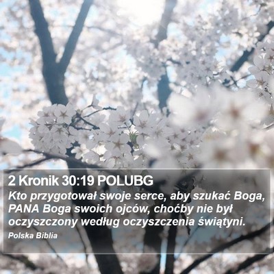 2 Kronik 30:19 POLUBG Bible Verse Image