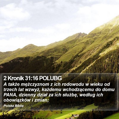 2 Kronik 31:16 POLUBG Bible Verse Image