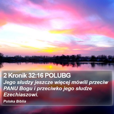 2 Kronik 32:16 POLUBG Bible Verse Image
