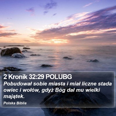 2 Kronik 32:29 POLUBG Bible Verse Image