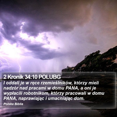2 Kronik 34:10 POLUBG Bible Verse Image