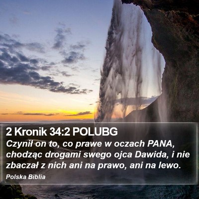 2 Kronik 34:2 POLUBG Bible Verse Image