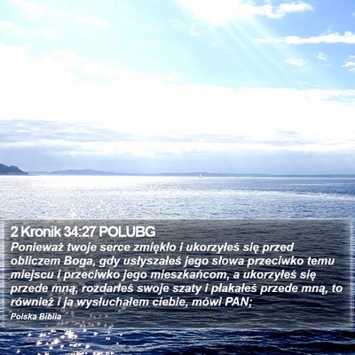2 Kronik 34:27 POLUBG Bible Verse Image