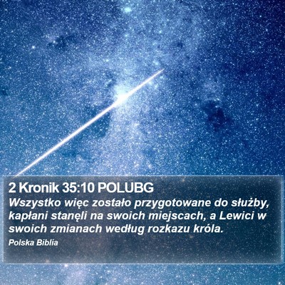 2 Kronik 35:10 POLUBG Bible Verse Image