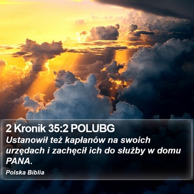 2 Kronik 35:2 POLUBG Bible Verse Image