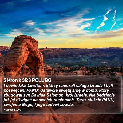 2 Kronik 35:3 POLUBG Bible Verse Image