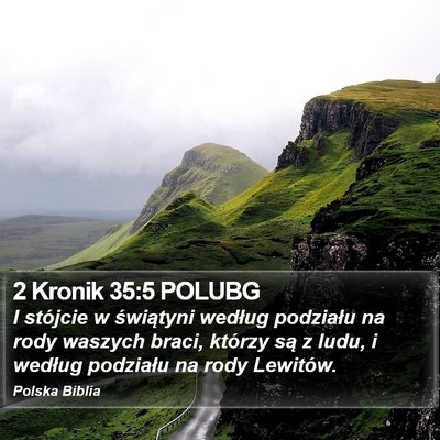 2 Kronik 35:5 POLUBG Bible Verse Image