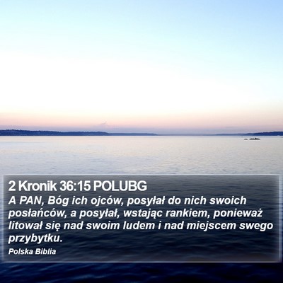 2 Kronik 36:15 POLUBG Bible Verse Image