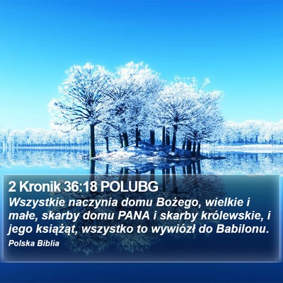 2 Kronik 36:18 POLUBG Bible Verse Image