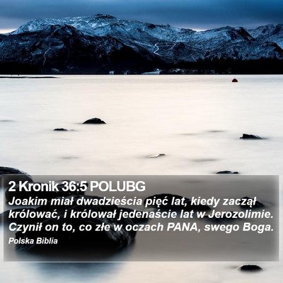 2 Kronik 36:5 POLUBG Bible Verse Image