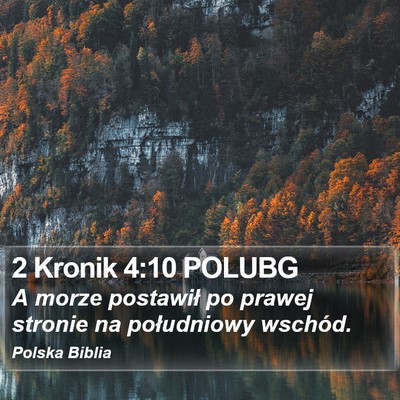 2 Kronik 4:10 POLUBG Bible Verse Image