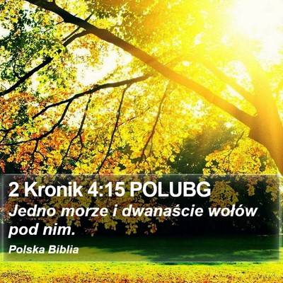 2 Kronik 4:15 POLUBG Bible Verse Image
