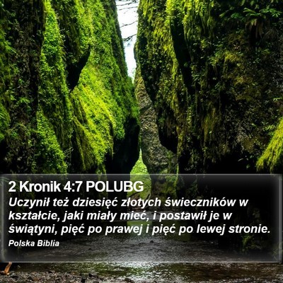 2 Kronik 4:7 POLUBG Bible Verse Image