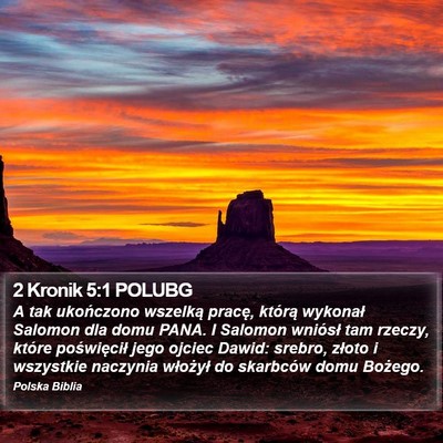 2 Kronik 5:1 POLUBG Bible Verse Image