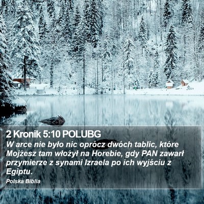 2 Kronik 5:10 POLUBG Bible Verse Image