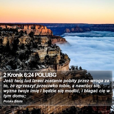 2 Kronik 6:24 POLUBG Bible Verse Image