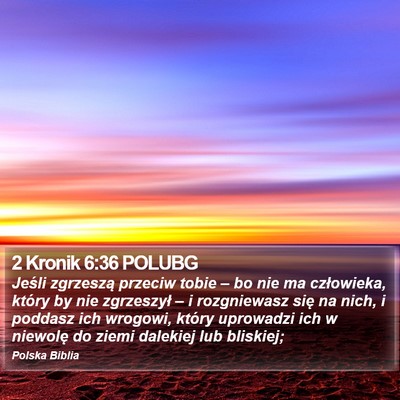 2 Kronik 6:36 POLUBG Bible Verse Image