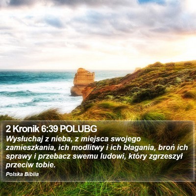 2 Kronik 6:39 POLUBG Bible Verse Image