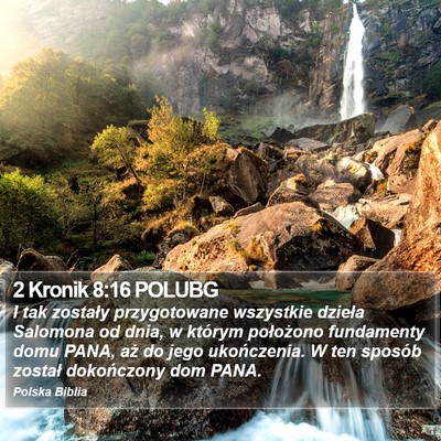 2 Kronik 8:16 POLUBG Bible Verse Image