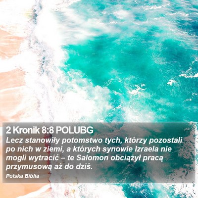 2 Kronik 8:8 POLUBG Bible Verse Image